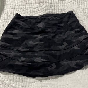 Black Camouflage Skirt athleta girl